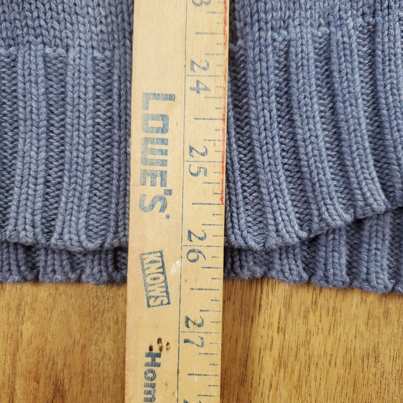 Polo Ralph Lauren Sweater Mens XL Blue 100% Cotton Crew Neck Pony Logo Vintage - Picture 5 of 7